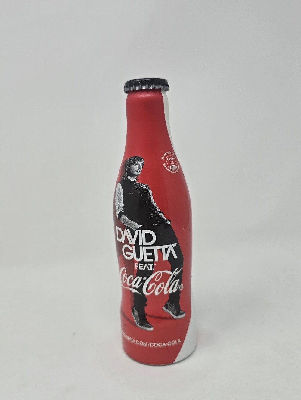 Limited Edition David Guetta Coca Cola Bottle Metal Alloy EDM Music 2012 Rare